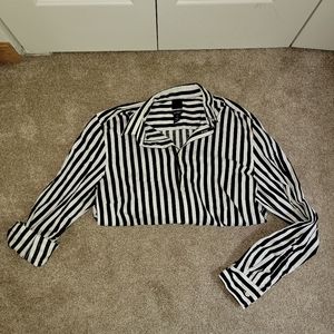 Stripped men's button down